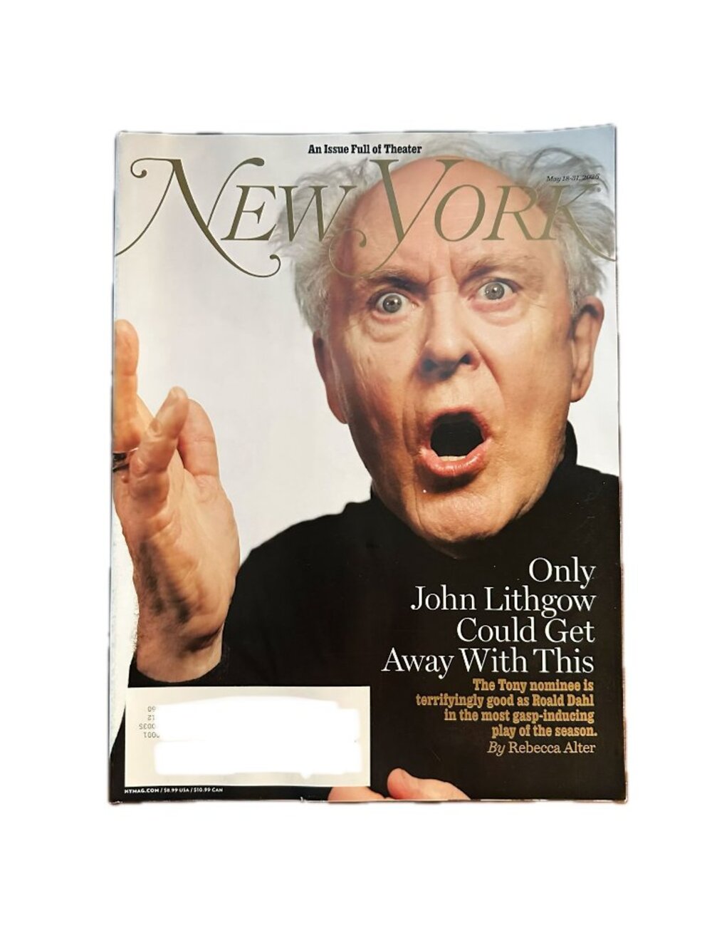 New York Magazine May 18 2026 Only John Lithgow Could Get Away with This